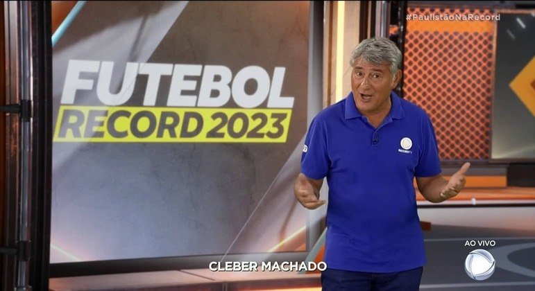 Cléber Machado logo trocou, com sucesso, a Globo pela Record TV. Transmitiu as finais do Paulista