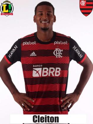 Cleiton - 6,5 - O zagueiro revelado pelo Flamengo foi um dos pontos altos na defesa rubro-negra. Fez um jogo seguro, interceptou várias bolas, contribuiu com desarmes e foi polivalente.