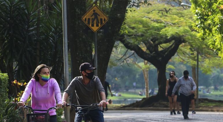 Temperatura na cidade SP não passa dos 22°C nesta quinta-feira (
8)