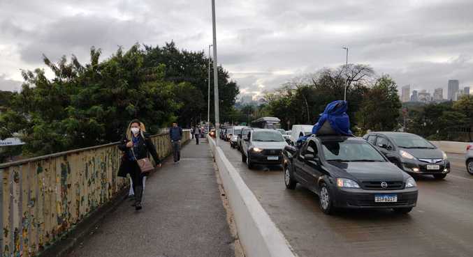 Queda abrupta da temperatura vai intensificar a sensação de frio 