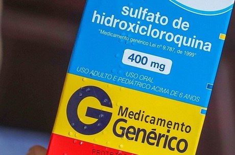 Na imagem, o medicamento cloroquina