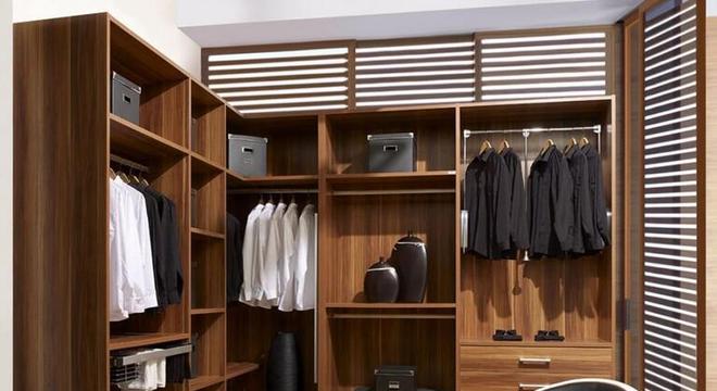 closet aberto - closet aberto com banco 