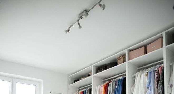 closet aberto - closet alto 