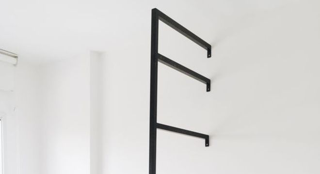 closet aberto - closet sendo montado 