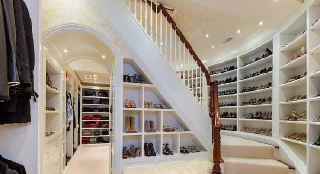 closet luxuoso 2 andares