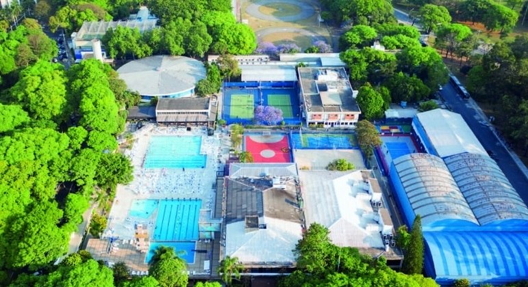 Clube Círculo Militar, em São Paulo. Área é vizinha ao Ibirapuera