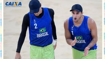 André y George vencieron a los cubanos en la final y Brasil volvió a conseguir el oro en voleibol de playa en el Pan-Sports