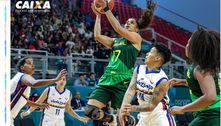 Brasil domina a Venezuela e garante vaga na semi no basquete feminino