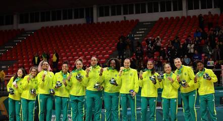 Brasil faturou a medalha de ouro no basquete feminino