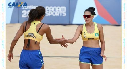Duda e Ana Patrícia avançaram para a semifinal do vôlei de praia 