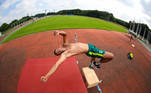 20.07.2021 - Jogos Olímpicos Tóquio 2020 – Atletismo masculino - Na foto do salto em altura, Thiago Moura, durante treino. - Foto: Wander Roberto/COB