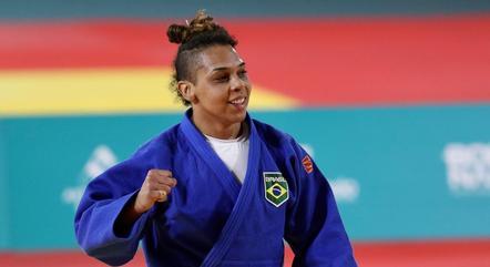 Samanta Soares conquistou a sétima medalha de ouro para o judô brasileiro
