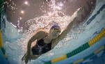 Treinamento da equipe brasileira de natação para Olimpíada do Japão. 