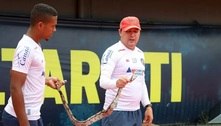 Cobra invade o campo e assusta jogadores durante treino do Bahia