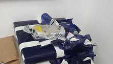 Fiscalização apreende mais de 8 kg de cocaína no Aeroporto de Confins  