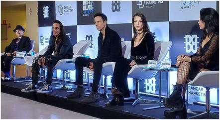 Artistas conversam com a imprensa antes do Best of Blues and Rock