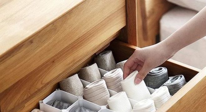 colmeia organizadora - colmeia branca simples para gaveta 