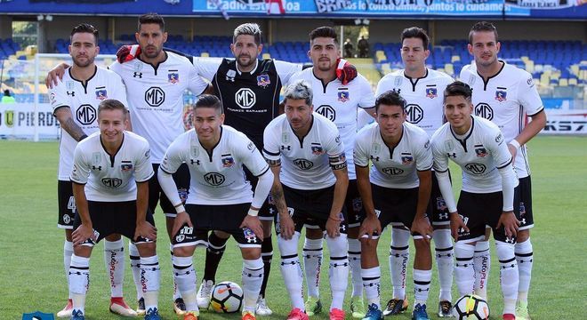 Uma formação do Colo-Colo