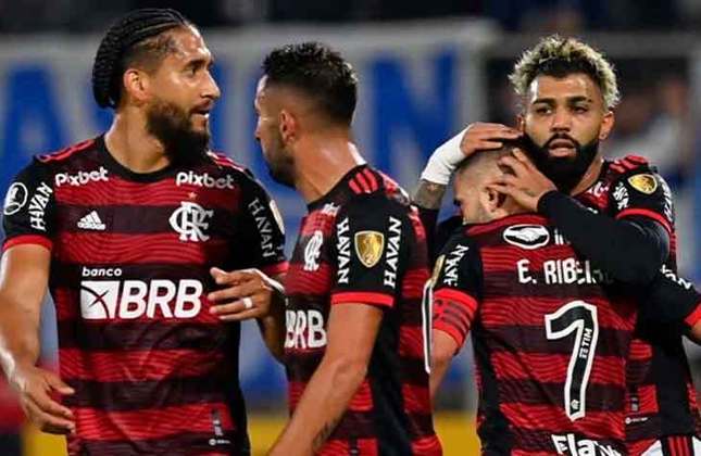 Com 16 pontos e 8 gols de saldo, o Flamengo fez a sua melhor campanha na fase de grupos da Libertadores, superando a edição de 2007 no saldo gols. Relembre a pontuação e os adversários nas 18 participações do Rubro-Negro na fase classificatória.