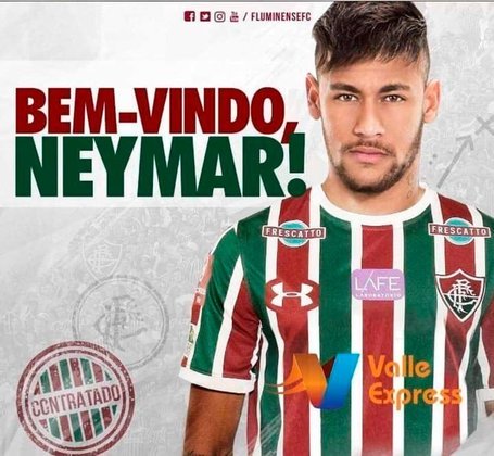 Com a aposentadoria de Fred, Neymar poderia ocupar o espaço deixado pelo ídolo no coração dos torcedores do Fluminense.