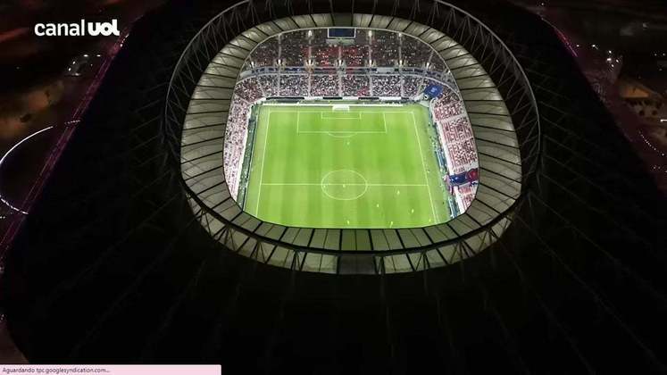 Com a redução do estádio, a parte superior do estádio será doada para países pobres que não tem muita estruta esportiva.