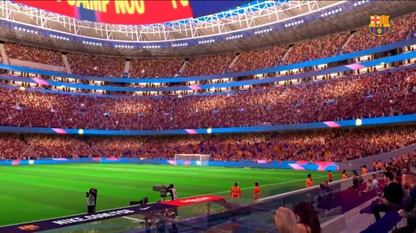 Novo Camp Nou! Veja Como Ficará O Estádio Do Barcelona Após As Obras ...