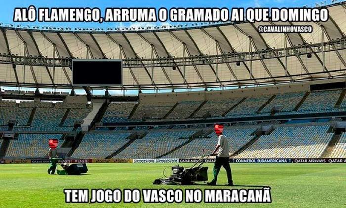 Com decisão judicial a favor do clube, vascaínos não perderam a oportunidade de zoar os rivais Flamengo e Fluminense.