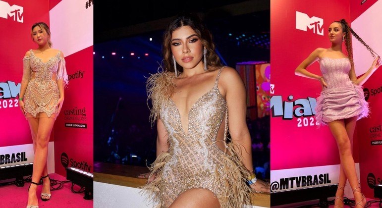 Com mais de 7 mil pedras de swarovski, Ingrid Ohara apresenta Pink Carpet  do MTV Miaw com vestido assinado por Fernanda Baião - Notícias - R7 Lorena