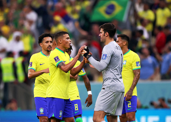 Com razão, a seleção brasileira comemorou muito o fim da partida
