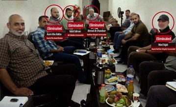 Israel divulga foto de comandantes do Hamas em bunker na Faixa de Gaza (Divulgação/FDI)