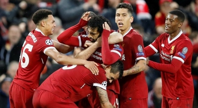 Juntos, Mané, Firmino e Salah fizeram mais gols do que a Roma