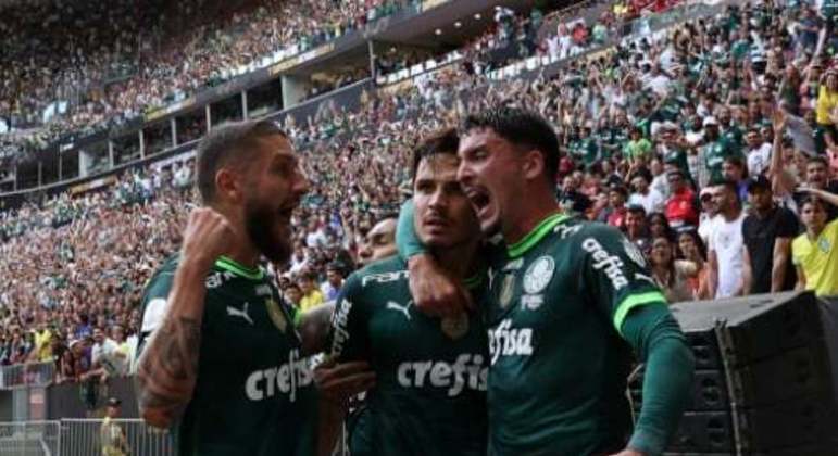 Comemoração Palmeiras Supercopa