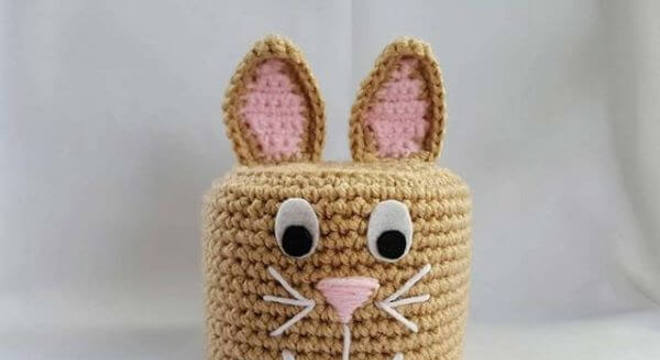 Como fazer porta papel higiênico de crochê