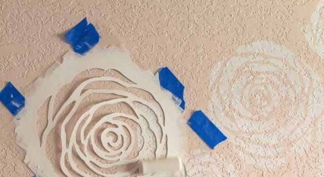 como fazer stencil para parede