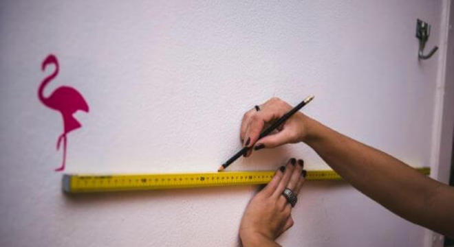 como fazer stencil para pintura de parede