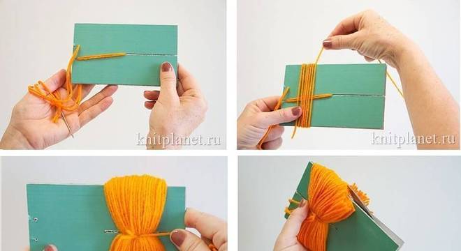 Como fazer tapete de pompom passo a passo