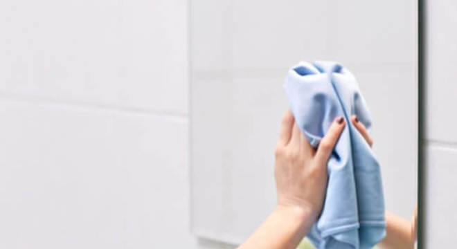 Como limpar vidros de espelho