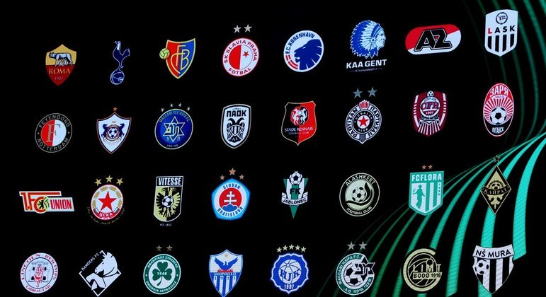Os 32 clubes da Conference League