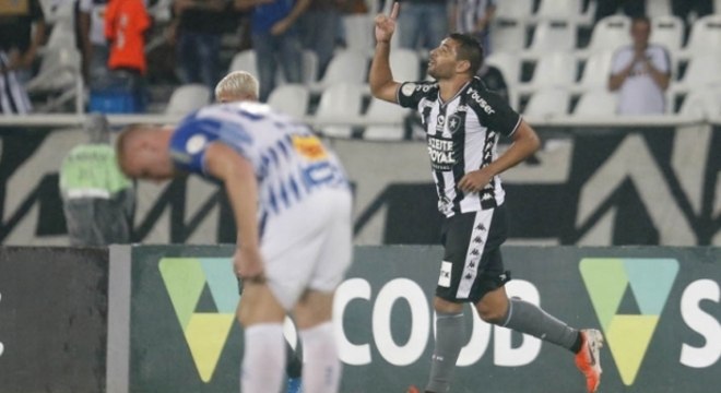 Confira as imagens da vitória do Botafogo sobre o Avaí