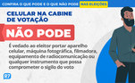 Confira o que pode e o que não pode nas eleições