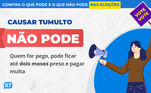 Confira o que pode e o que não pode nas eleições