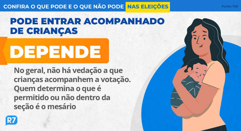 Confira o que pode e o que não pode nas eleições