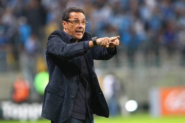 Técnico Vanderlei Luxemburgo, no Grêmio