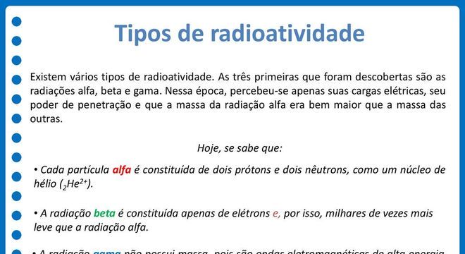 Conheça a Radioatividade - produção, uso e o descarte do lixo tóxico