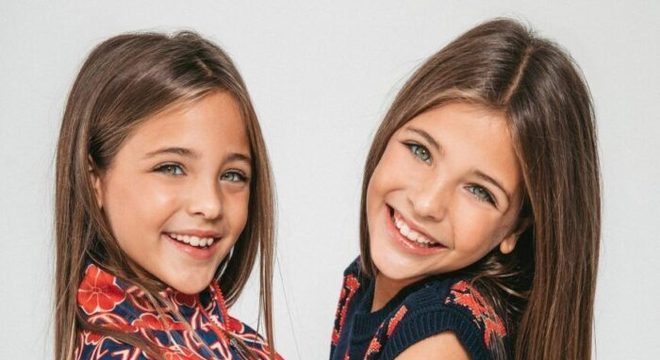 Conheça Ava e Leah: as gêmeas mais bonitas do mundo