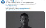 O Grêmio também publicou um vídeo sobre a data: 'Até quando teremos de lutar por igualdade e respeito? 
Até quando uma pessoa será julgada pela cor da sua pele? 
A luta é de todos nós!'