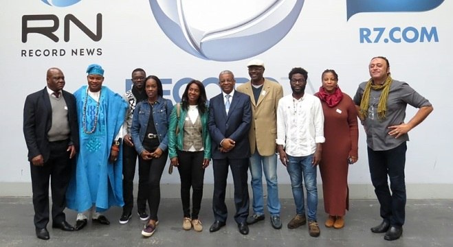 Projeto Literafrica Brasil levou escritores africanos aos estúdios da RecordTV