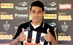 O atacante Diego Souza foi o 'dono' da camisa 10 do Atlético-MG no Brasileirão de 2010, porém amargou atuações pífias