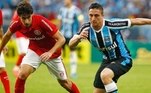 Expectativa do Grêmio em 2015, uruguaio Cristian Rodríguez atuou durante 80 minutos e rescindiu contrato após a Copa América daquele ano