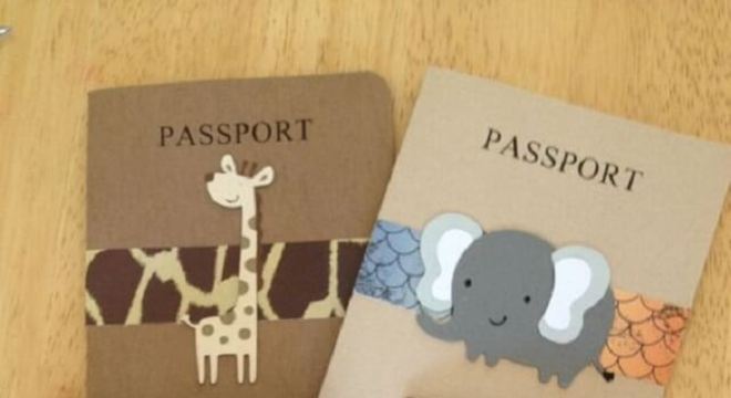 Convite de aniversário infantil safari